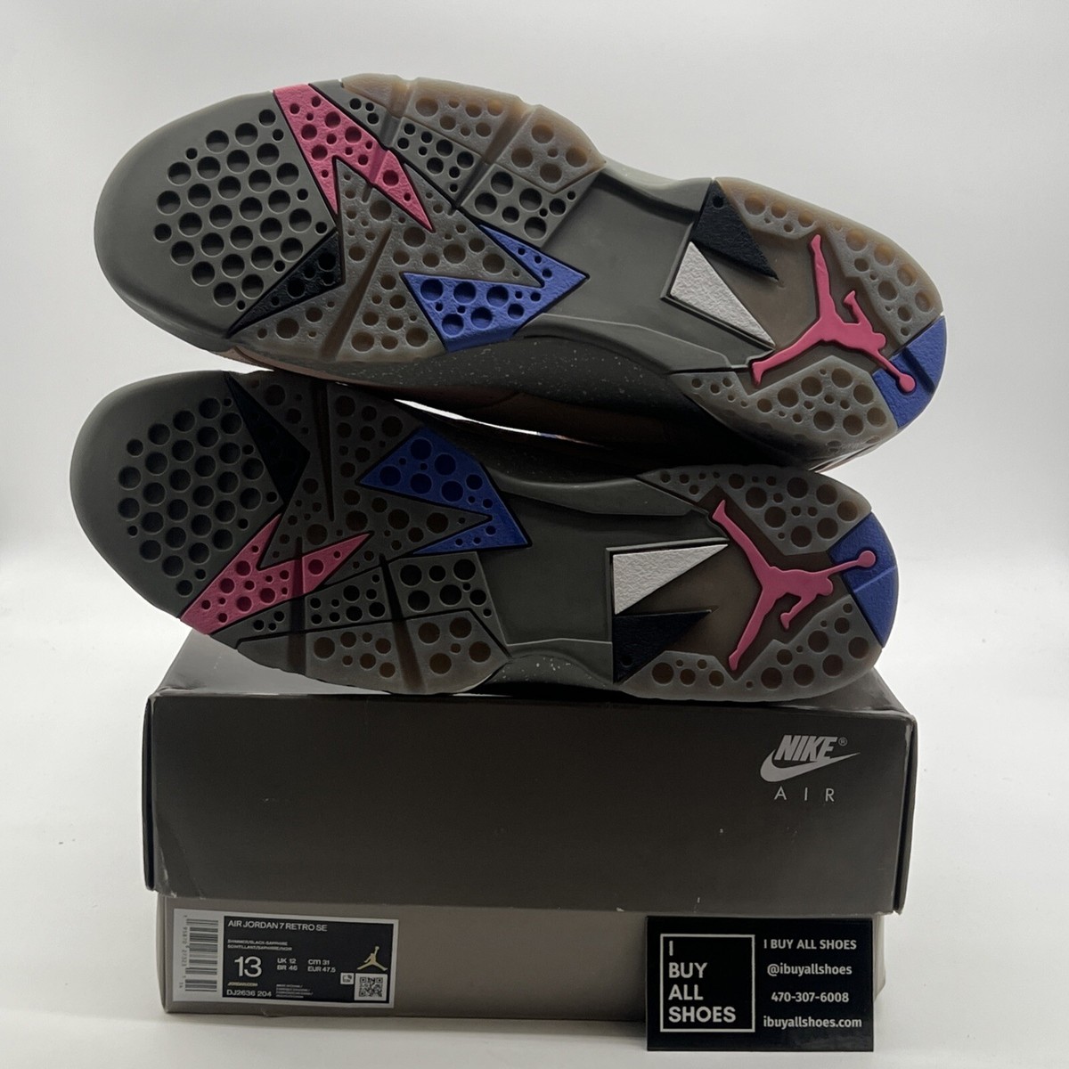 Size 13 - Air Jordan 7 Retro SE Sapphire for sale online | eBay