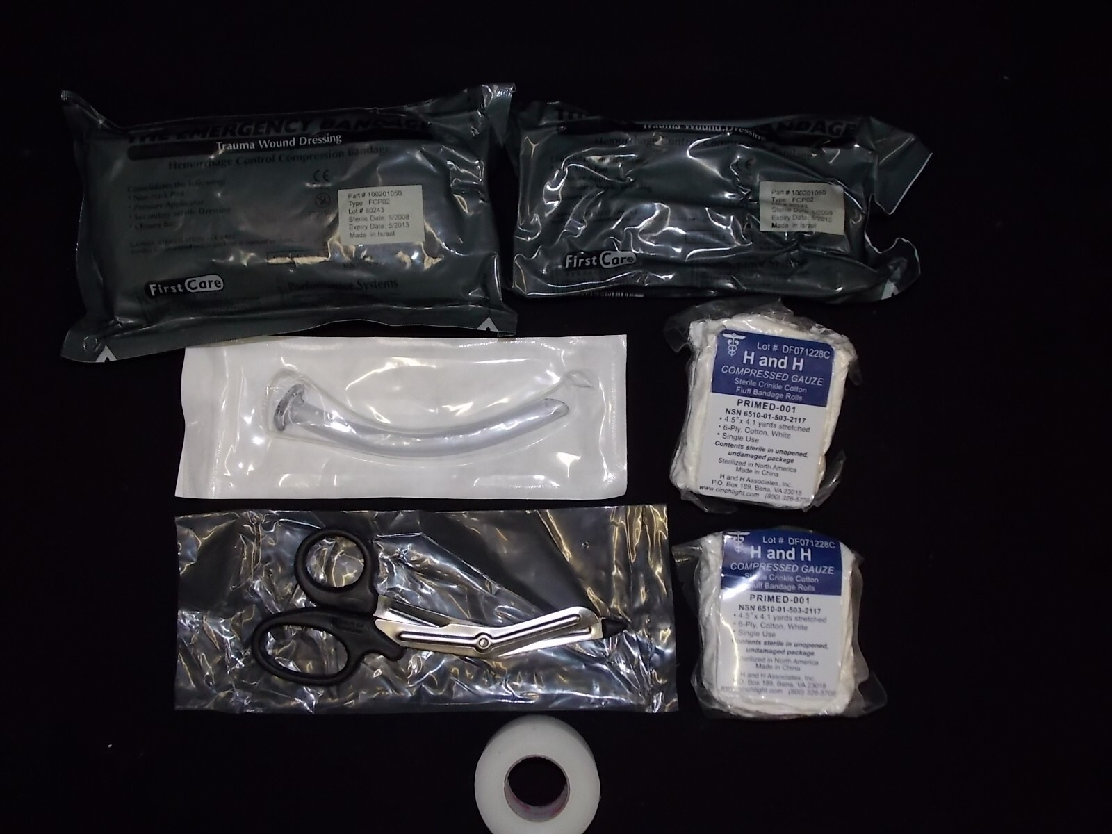 Military Issue Trauma Module Kit NSN 6545015259847 IFAK Medical