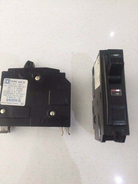 Square D Qo X 15 Amp Type 4 M3 Mcb Circuit Breaker Qox 15a For Sale Online Ebay