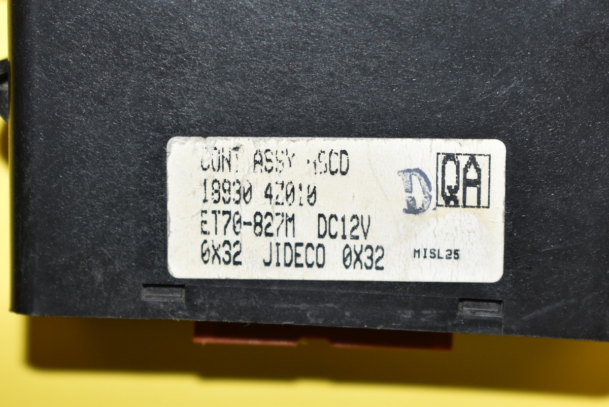 00 01 02 Nissan Sentra ASCD Automatic Speed Cruise Control 00 01 02 Nissan Sentra ASCD Automatic Speed Cruise Control
