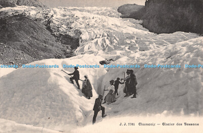 R332408 J J 7761 Chamonix Glacier des Bossons Jullien freres