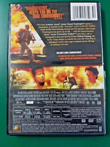 Man on Fire (DVD, 2004) DVD Filme Denzel Washington - Bild 2 von 3