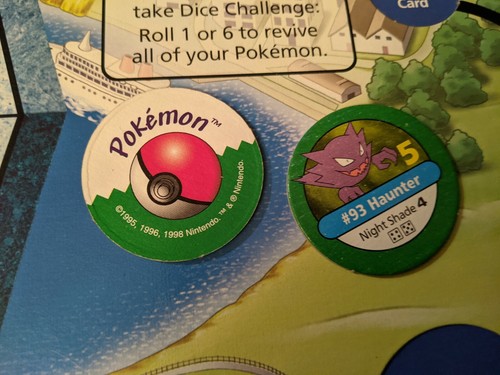 1999 Pokemon Master trainer Board Game Replacement Parts U PICK POG Card Token - Picture 144 of 215