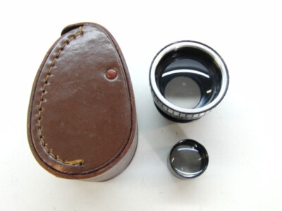 Telephoto Modell66 + Viewer, TOP in Leder-OVP #46951