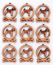 Welsh Terrier Mini Ornaments Box of 9