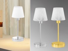 Kleine Tischlampen mit Glasschirm Nachttischlampen Jugendzimmer für Fensterbank