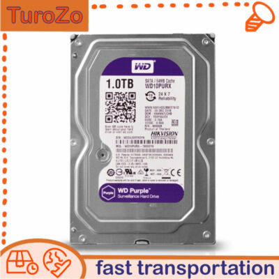 Western Digital WD10PURX 1TB 5400RPM SATA 3.5 inch Internal HDD Hard Drive