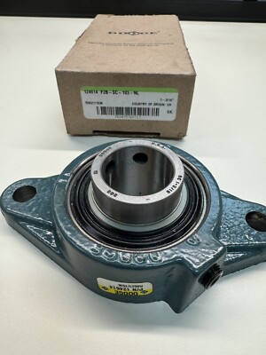 NEW!! DODGE F2B-SC-103-NL 1-3/16'' 2 Bolt Flange 124614