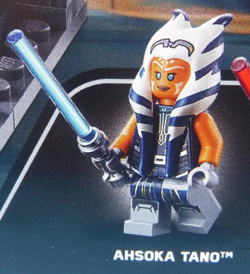 Lego Ahsoka Tano Minifigure Jedi 75283 75310 sw1096 Star Wars CMF Lot Adult HTF 