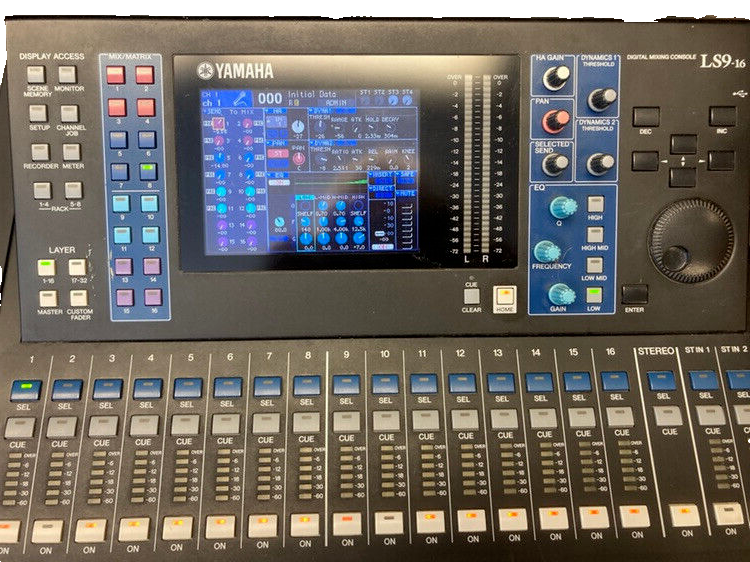 Yamaha LS9-16 Mixing Console Desk - tested & working | eBay Yamaha LS9-16 Mixing Console Desk - tested & working | eBay
