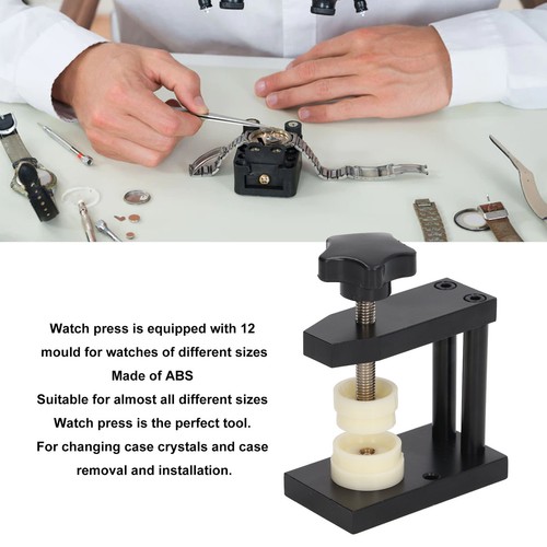 Watch Press Set Watch Back Case Closer Watchmaker Watch Repair Tool Kit