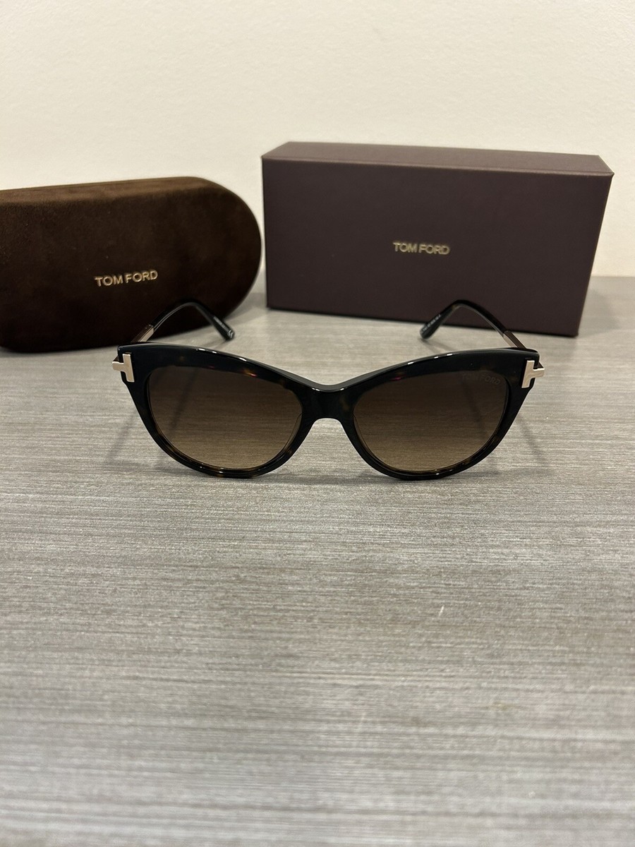 TOM FORD Womens Sunglasses TF 821 52F KIRA HAVANA GOLD  display picture 1