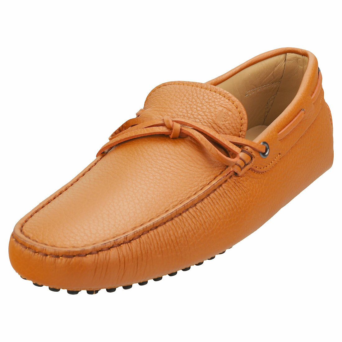 TOD'S Gommino Mens Brown Loafer Shoes 