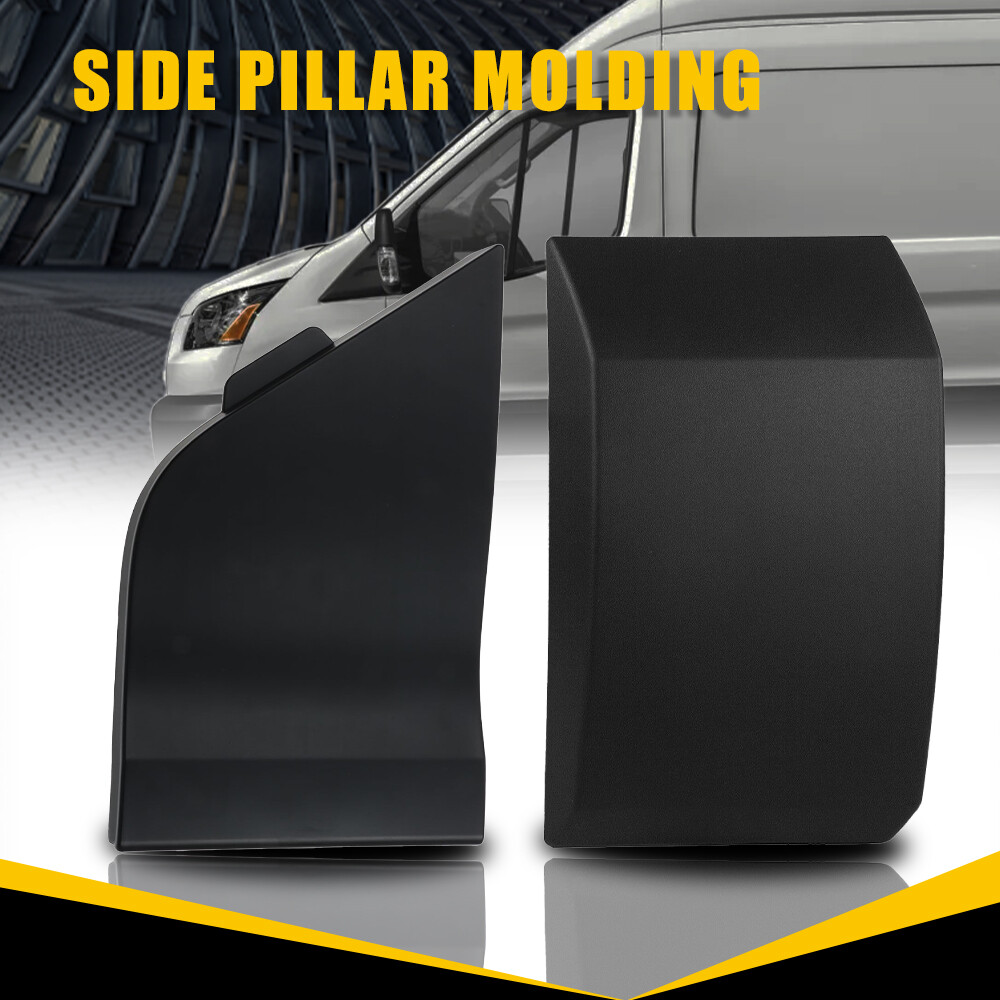 Left Fuel Door Gas Hatch Cap Cover Trim Panel Upper+Lower FOR 2015-2019 Transit