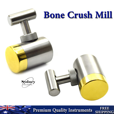 Bone Crusher Mill Dental Implant Morselizer Bone Grafting Well Grinder-Scrapers