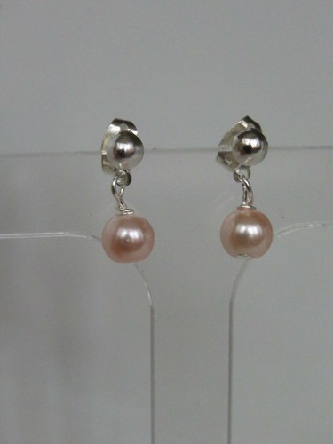 Pearl Earrings Ideal For Brides Bridesmaids Wedding Prom Grad Party - Picture 3 of 21