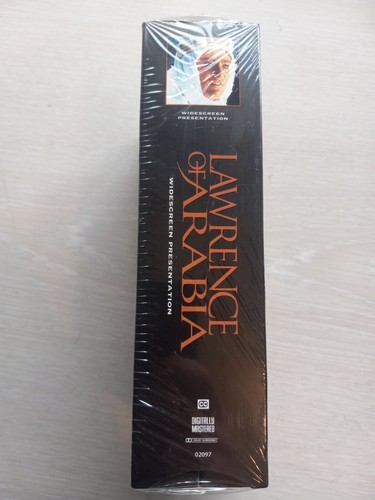 Lawrence of Arabia VHS Widescreen Columbia Pictures 1998 SEALED NEW Watermark - Picture 2 of 7