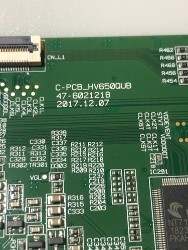 Sharp/Hisense 44-9771460 47-97714770 (HV650QUBF90) T-Con Board - Picture 3 of 4