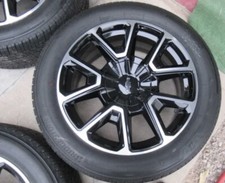 Chevy 2023 Tahoe Rst Oem Black Wheeltire Set. Brand New