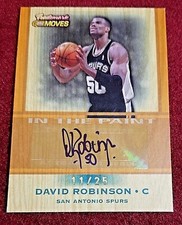 Total D Refractor GOLD RETRO Diecut Z-Force Spectra Prizm David Robinson