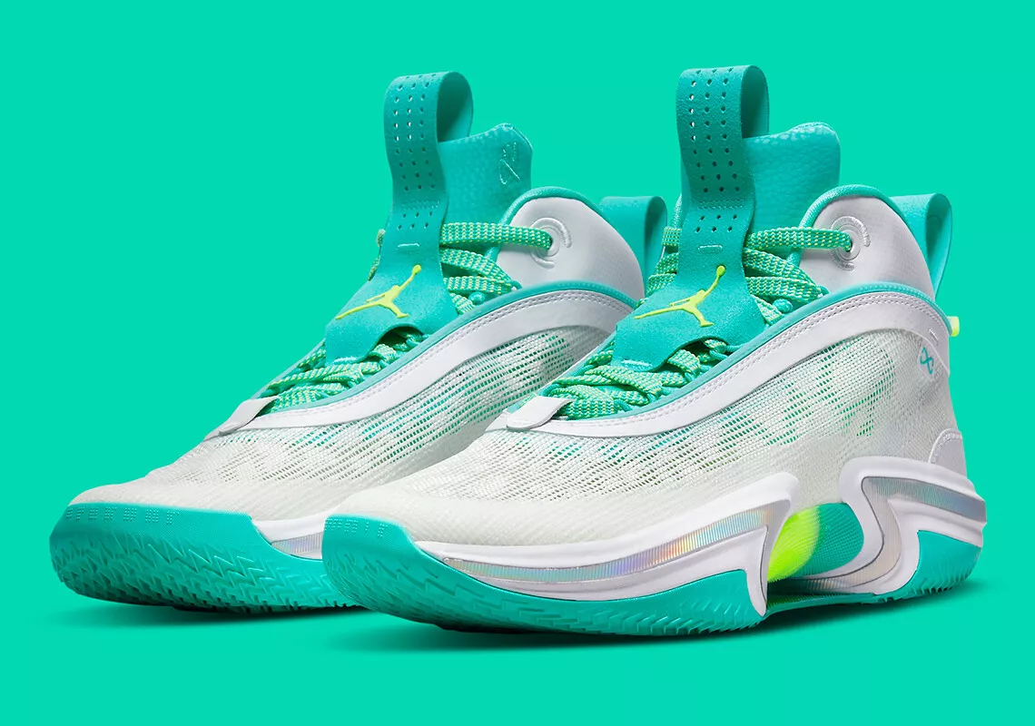 Nike Air Jordan XXXVI 36 Guo Ailun Global Game White Jade DM0796-107 sz 15 Men's Nike Air Jordan XXXVI 36 Guo Ailun Global Game White Jade DM0796-107 sz 15 Men's