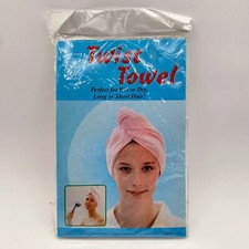White Twist Towel For Wet/Dry/Long/Short Hair Super Absorbent  Comfortable