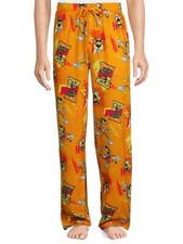 Men's Chester Cheetah Cheetos Pajama Lounge Sleep Pants Men's XXL Drawstring