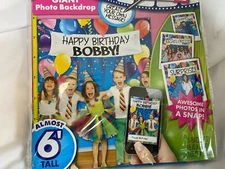 Artskills Giant Photo Backdrop Booth Almost 6' Tall Birthday Party Celebration