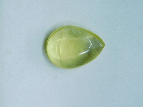 Naturel Jaune Citron Quartz Cabochon Desseré Gemme pour Bijoux 22 Cts. ME-414 - Picture 5 of 5