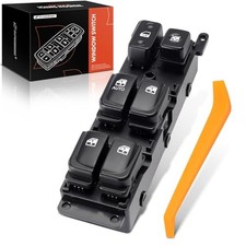 A-Premium Front Left Driver Side - Master Power Window Switch - Compatible