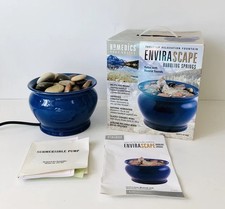 Homedics Envirascape Bubbling Springs Indoor Electric Fountain for Relaxation