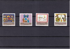 SA32g Brazil 1982 Christmas - Children s Drawings mint stamps