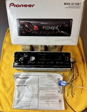 Pioneer MVH S110BT Single DIN Bluetooth Digital Media Receiver Box USB 50W x4