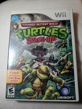 Teenage Mutant Ninja Turtles: Smash-Up (Nintendo Wii, 2009) Manual And Comic!