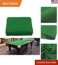 Billiard Cloth Pool Table Felt Cloth with 6 Cloth Strips for 7/8/9 Foot Table...