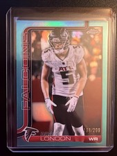 2025 Topps Chrome Drake London Teal Refractor 188/299