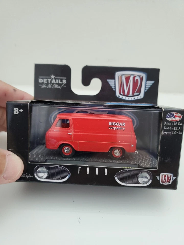 M2 Ford Econoline Walmart WMTS10 1965 Mercury Econoline Delivery Van Red / 7,800 - Image 2 of 4