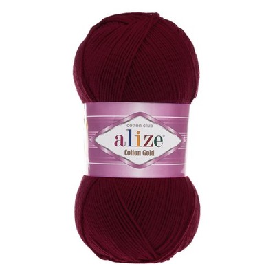 100g Strickgarn Alize Cotton Gold Uni Klassikgarn Häkelgarn Strick-Wolle (4,93 /