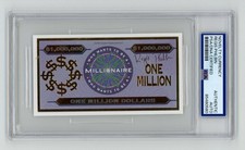 REGIS PHILBIN SIGNED “WHO WANTS TO BE A MILLIONAIRE” $1,000,000 CURRENCY PSA