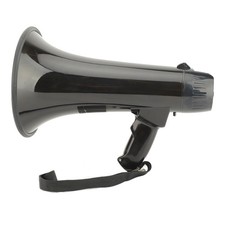 Portable Megaphones Adjustable Volume Control Horn Handheld Loudspeaker With Set