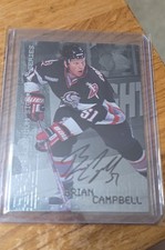 1999-00 In the Game Be A Player Millennium Signature Series - Brian Campbell #32
