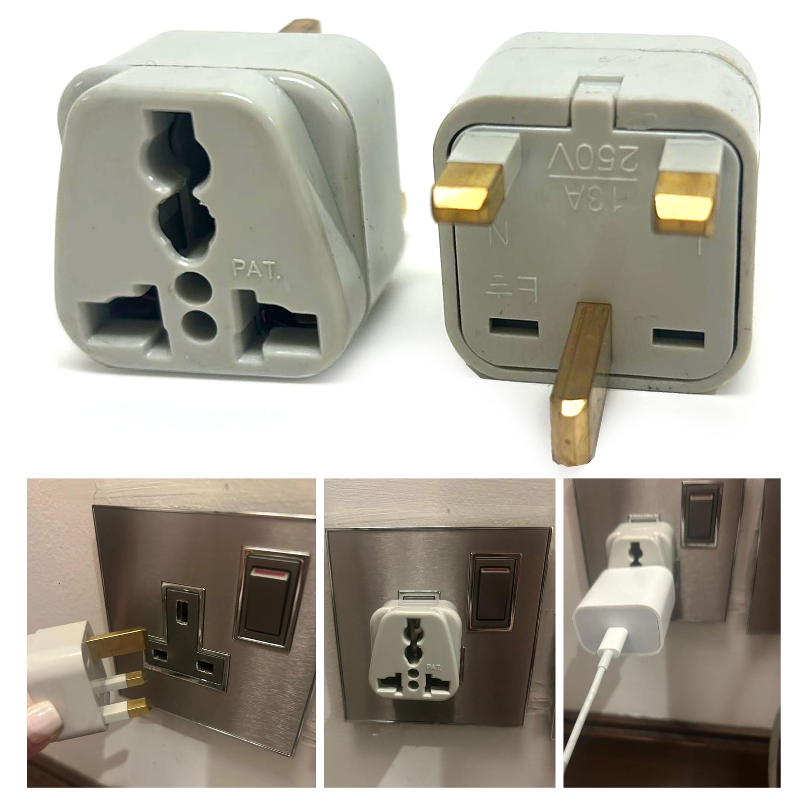 Type G Travel Ac Converter Dubai Uae Eu Au Us