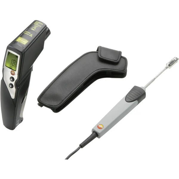 Testo 830 T4 Set Infrarot-Thermometer Optik 30:1 -30 - +400 °C Kontaktmessung-image