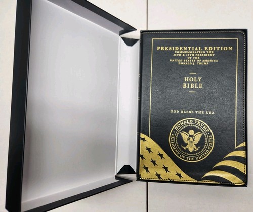President Donald Trump Endorsed Bible God Bless The USA PREDISDENTIAL EDITION - Afbeelding 6 van 10