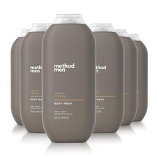 Method Men Body Wash, Cedar Cypress, Paraben and Phthalate Free, 18 FL Oz