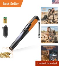 LCD Display Handheld Metal Detector Pinpointer - Waterproof  Portable Design