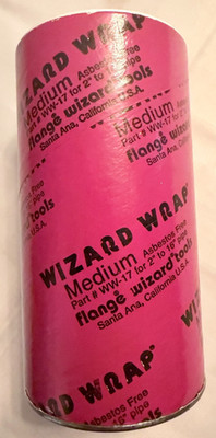 Flange Wizard  WW-17  Wizard Wrap Medium 2'' to 16'' pipe  pipewrap