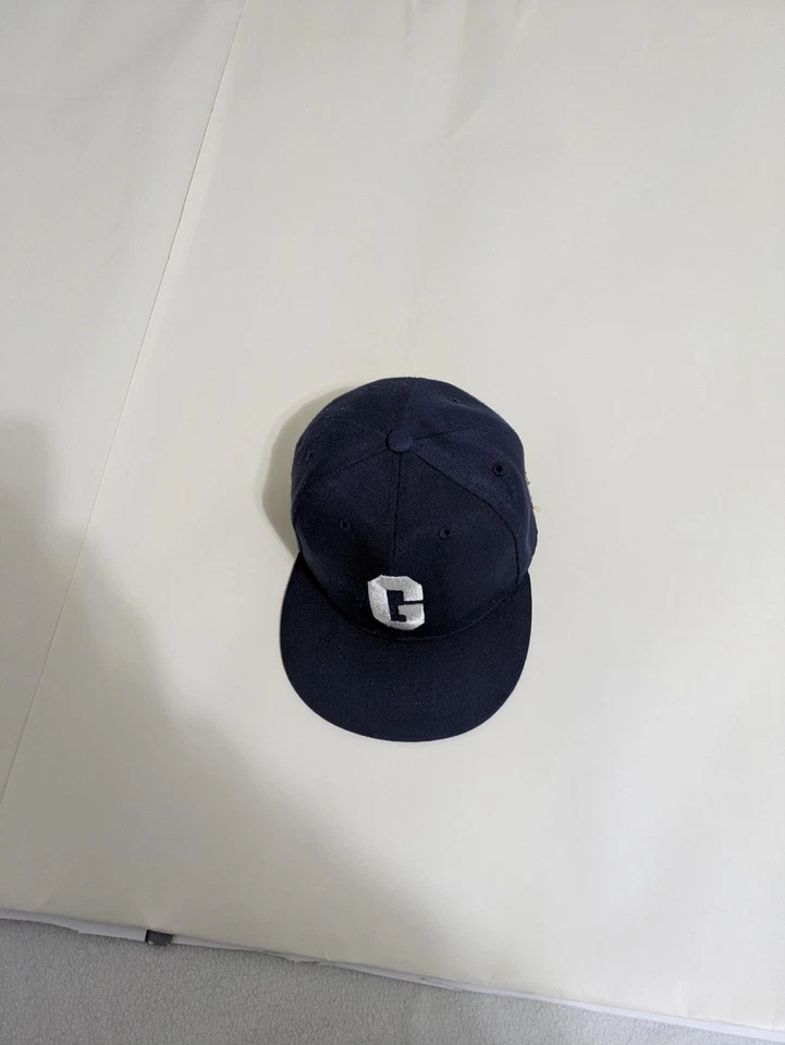 De colección Homestead Gris Gorra Gorra Snapback Para Hombres Azul Marino Sarga Béisbol Clásico NLBM MLB Foto 3 de 4