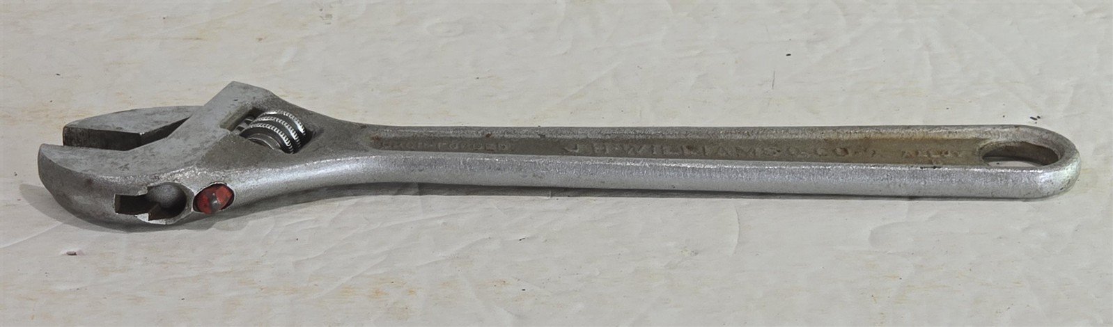 Vintage JH Williams & Co Superjustable 8" Drop Forged Alloy B Wrench Made in USA