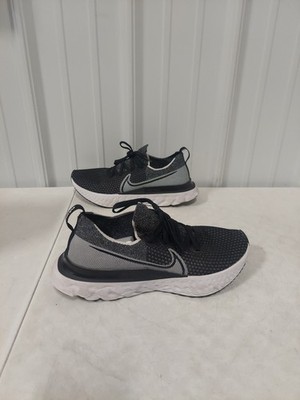 Size 9.5 - Nike React Infinity Run Flyknit Black White 2020 - CD4371-012